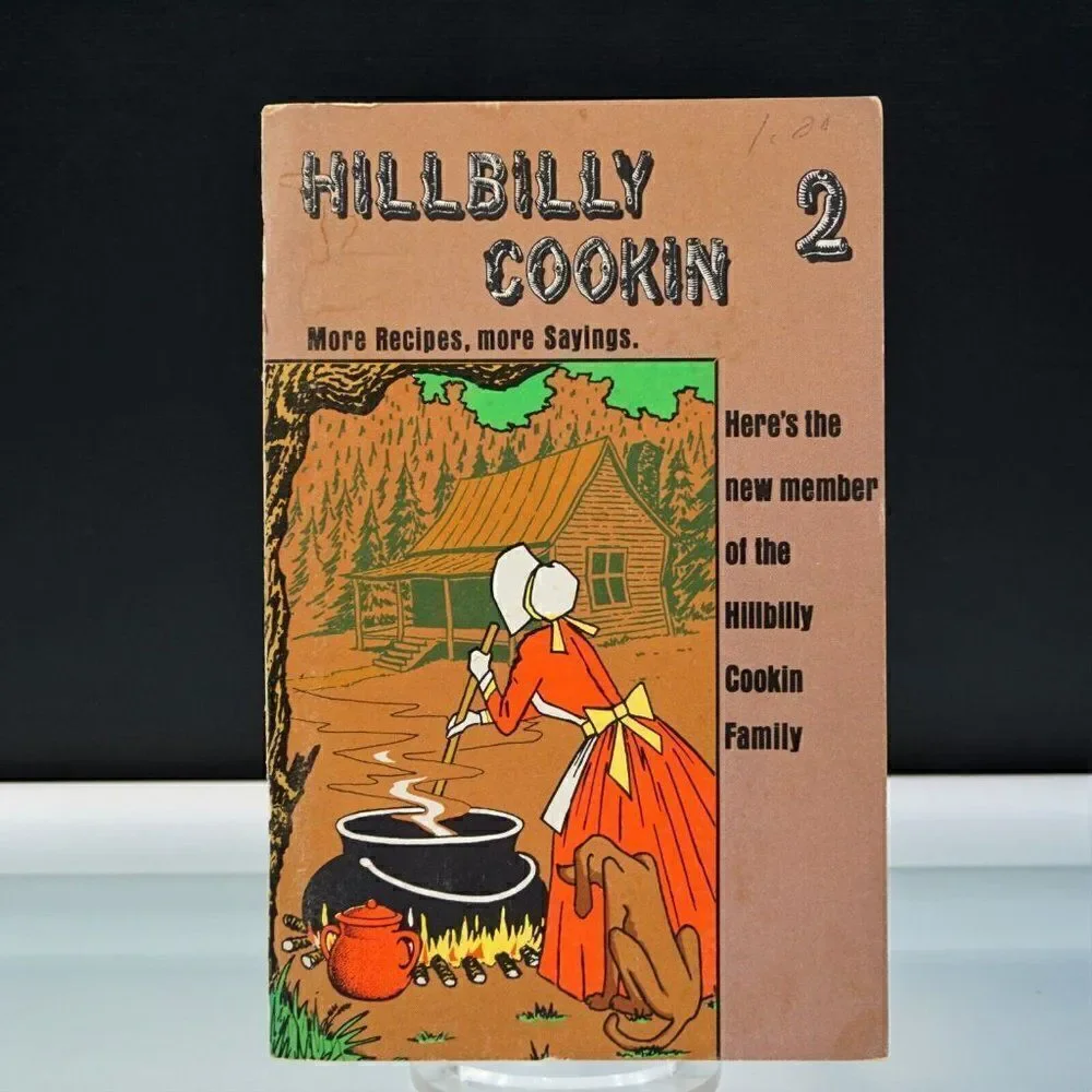 Hillbilly Cookin by Sam M Carson Vintage 1972 Trade Paperback